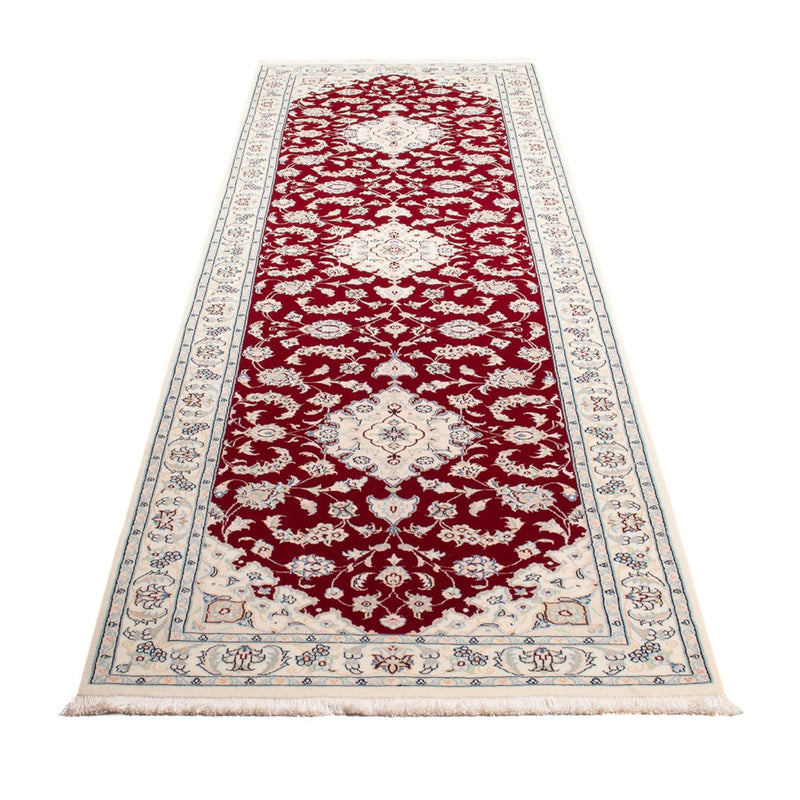 Runner Perser Rug - Nain - Premium - 292 x 80 cm - red