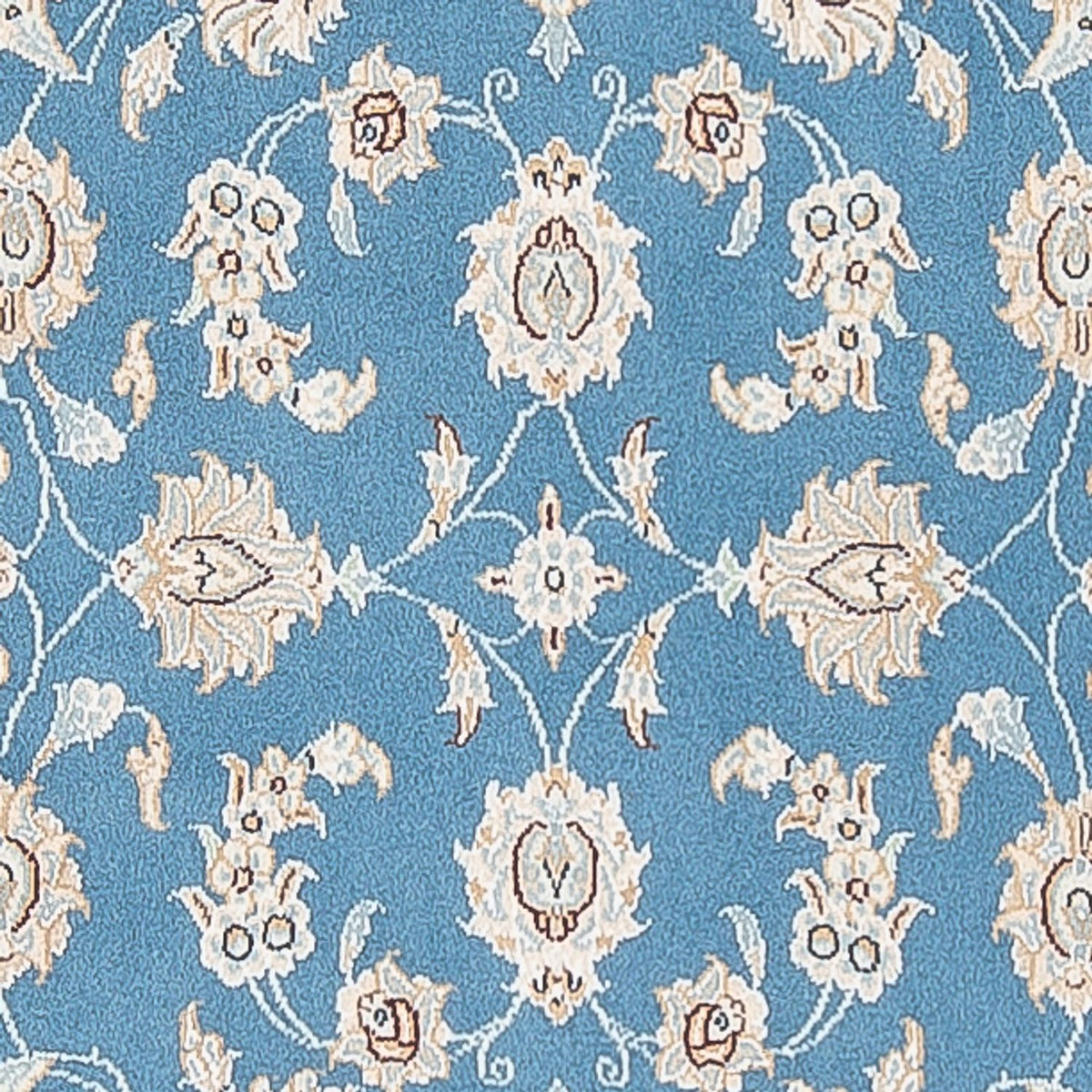 Runner Perser Rug - Nain - Premium - 308 x 81 cm - blue