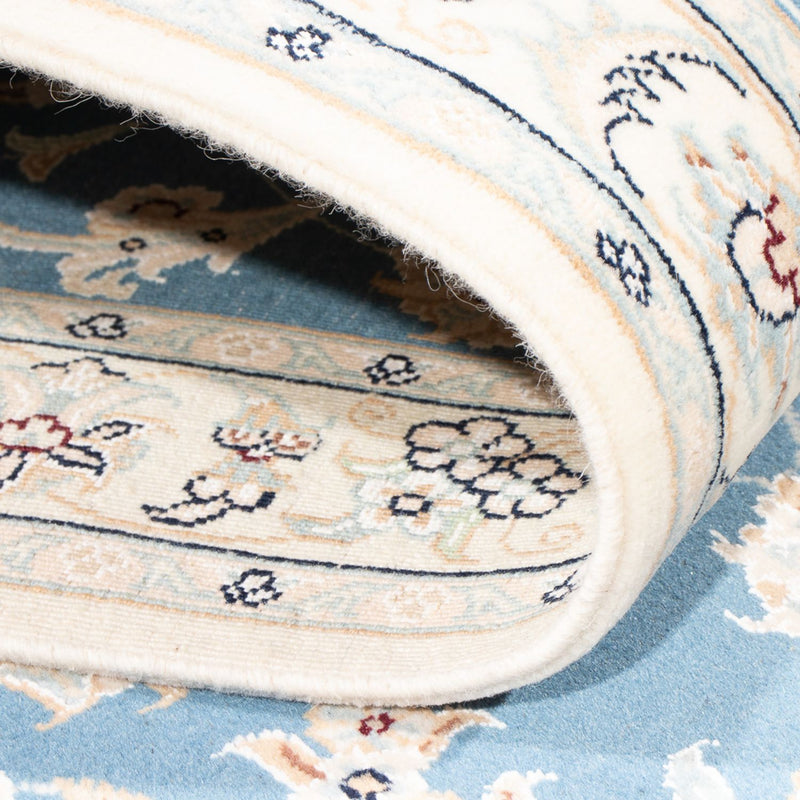 Runner Perser Rug - Nain - Premium - 308 x 81 cm - blue