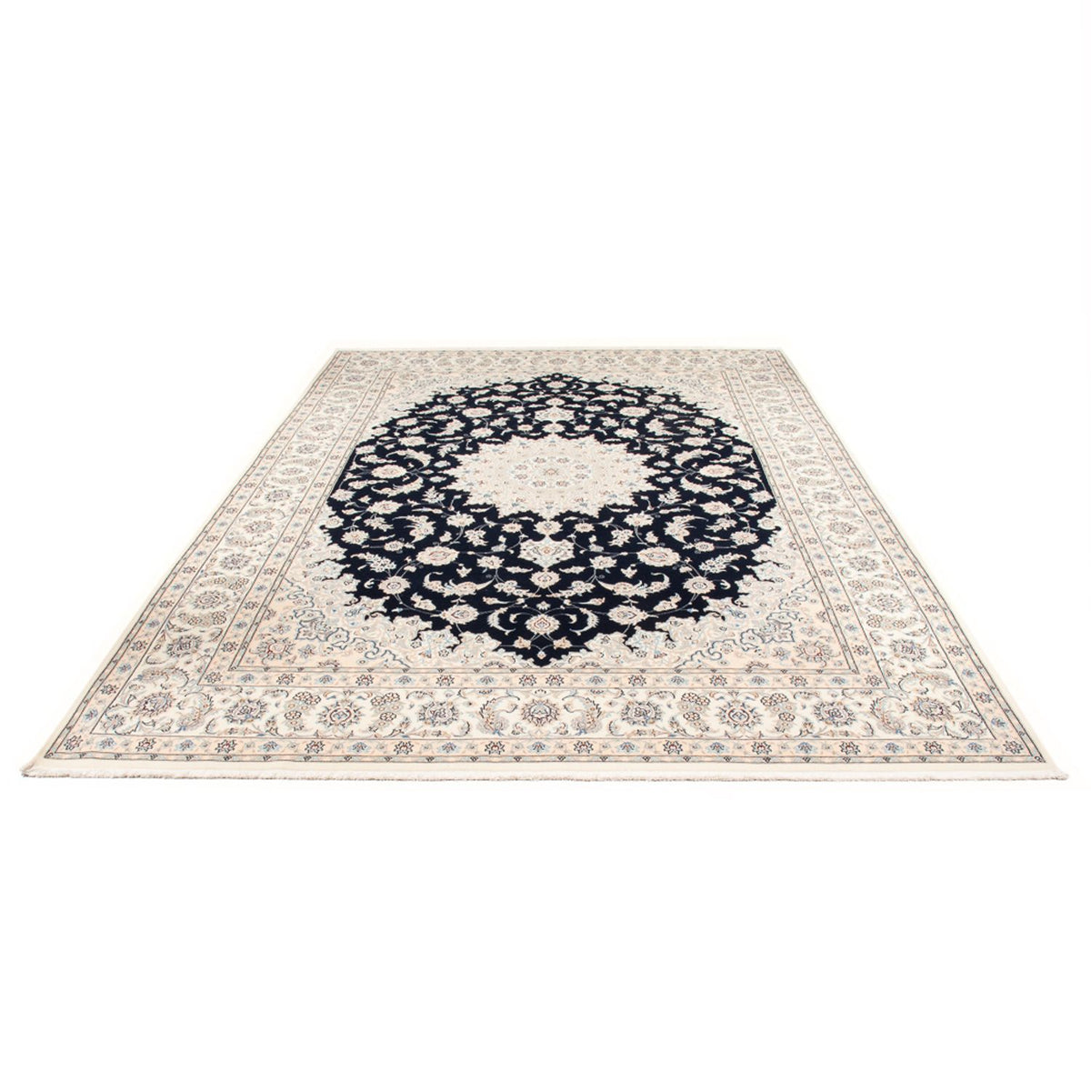 Perser Rug - Nain - Premium - 356 x 250 cm - dark blue