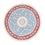 Perser Rug - Nain round  - 200 x 200 cm - light blue