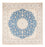 Perser Rug - Nain square  - 252 x 248 cm - light blue