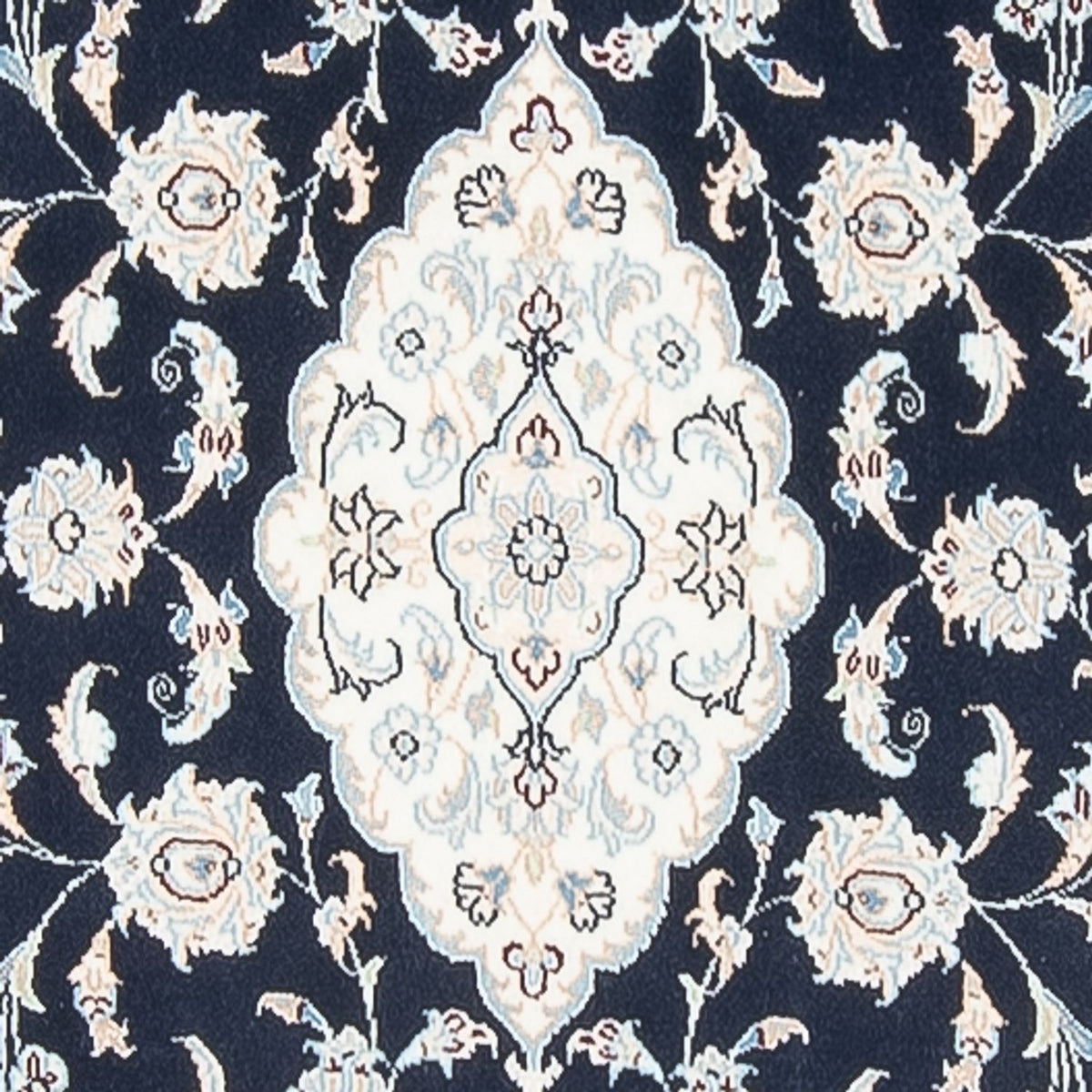 Runner Perser Rug - Nain - Premium - 346 x 88 cm - dark blue