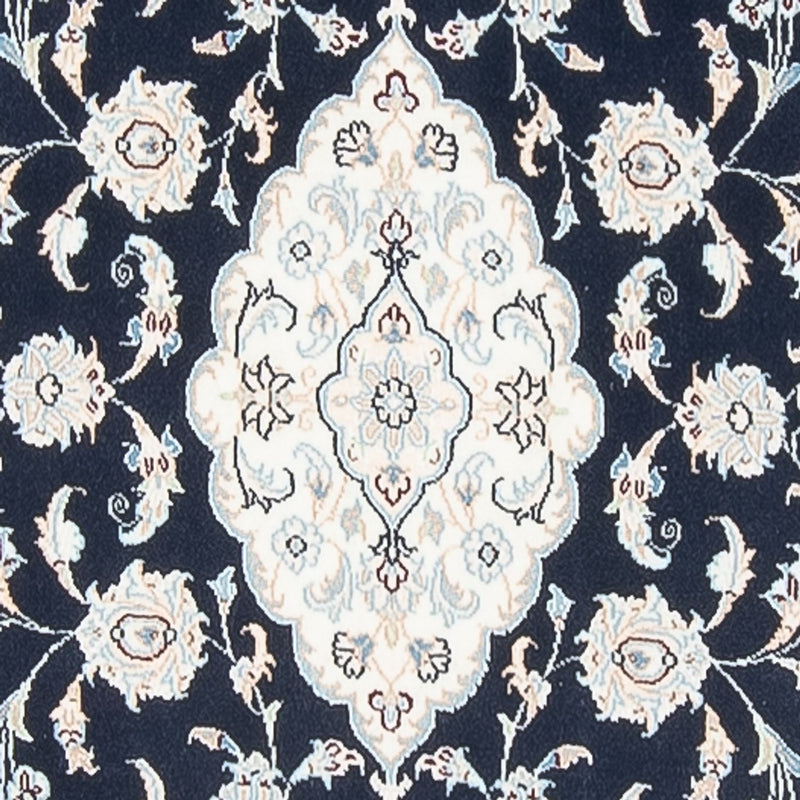 Runner Perser Rug - Nain - Premium - 346 x 88 cm - dark blue