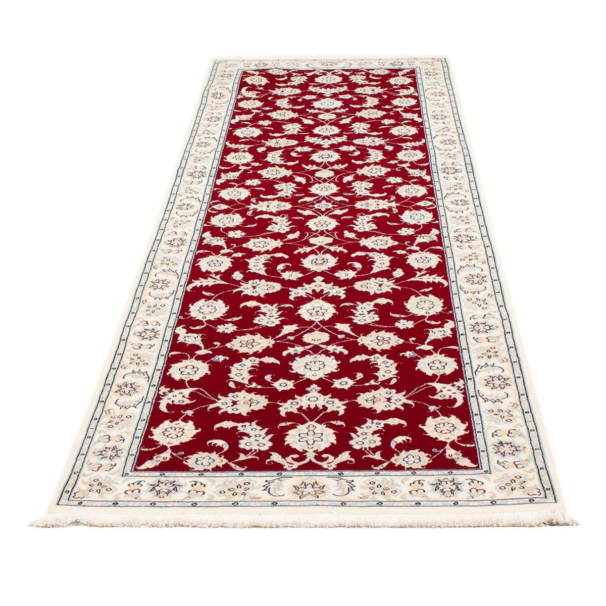Runner Perser Rug - Nain - Premium - 249 x 81 cm - red