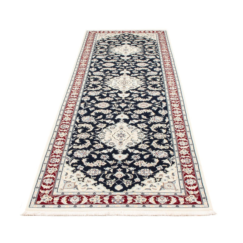 Runner Perser Rug - Nain - Premium - 295 x 81 cm - dark blue