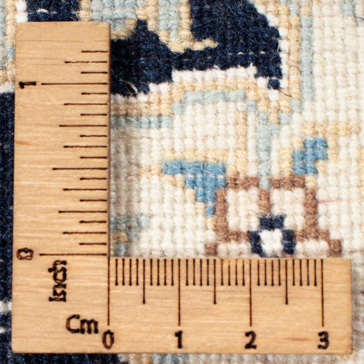 Runner Perser Rug - Nain - Premium - 295 x 81 cm - dark blue