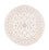 Perser Rug - Nain round  - 200 x 200 cm - cream