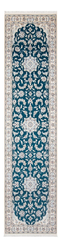Runner Perser Rug - Nain - Premium - 298 x 81 cm - dark blue