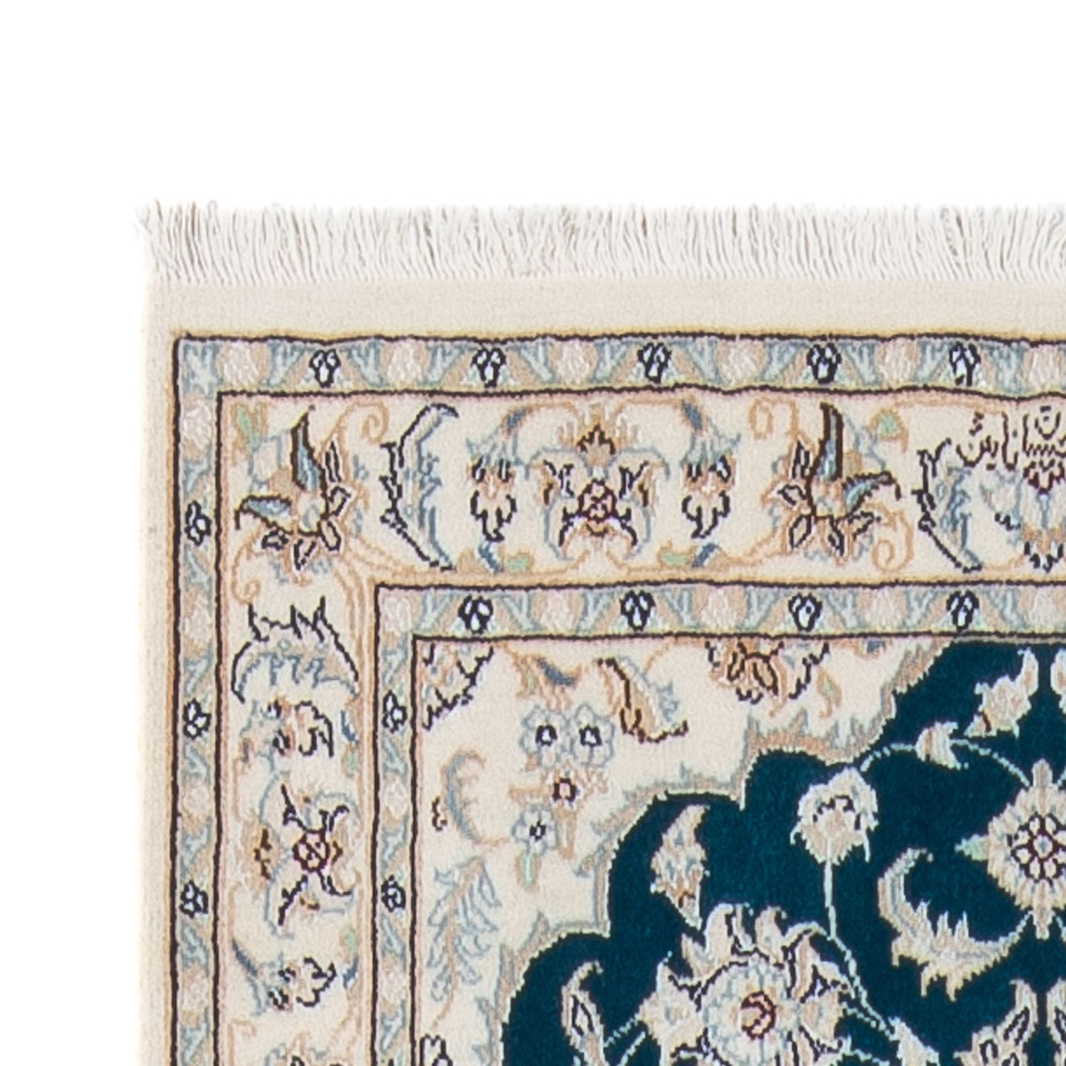 Runner Perser Rug - Nain - Premium - 298 x 81 cm - dark blue