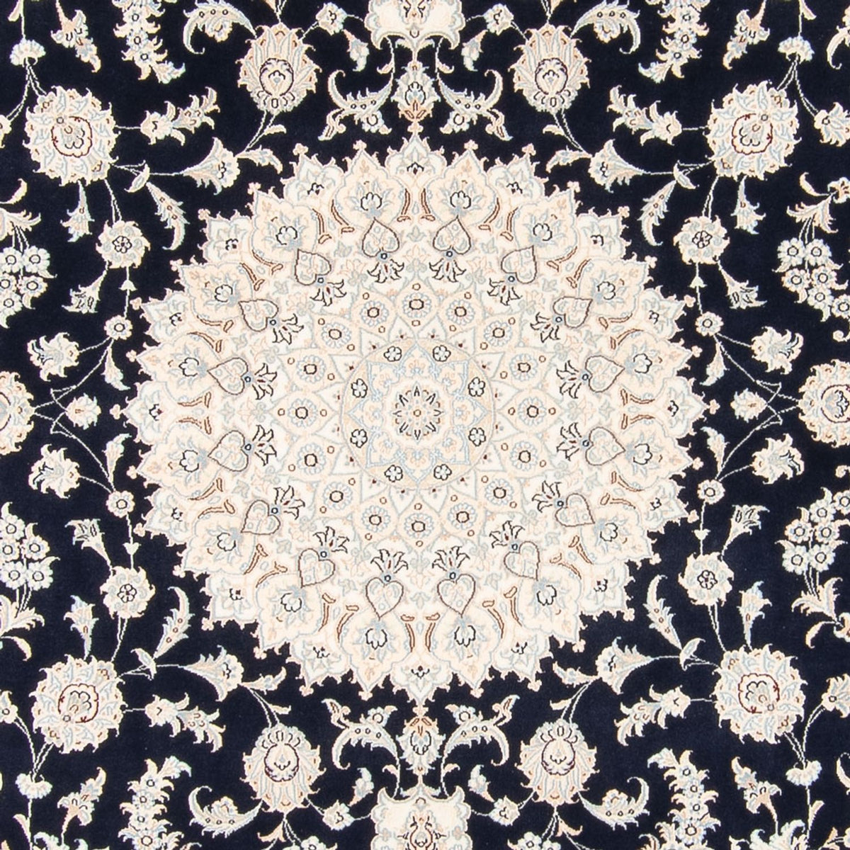 Perser Rug - Nain - 260 x 245 cm - dark blue