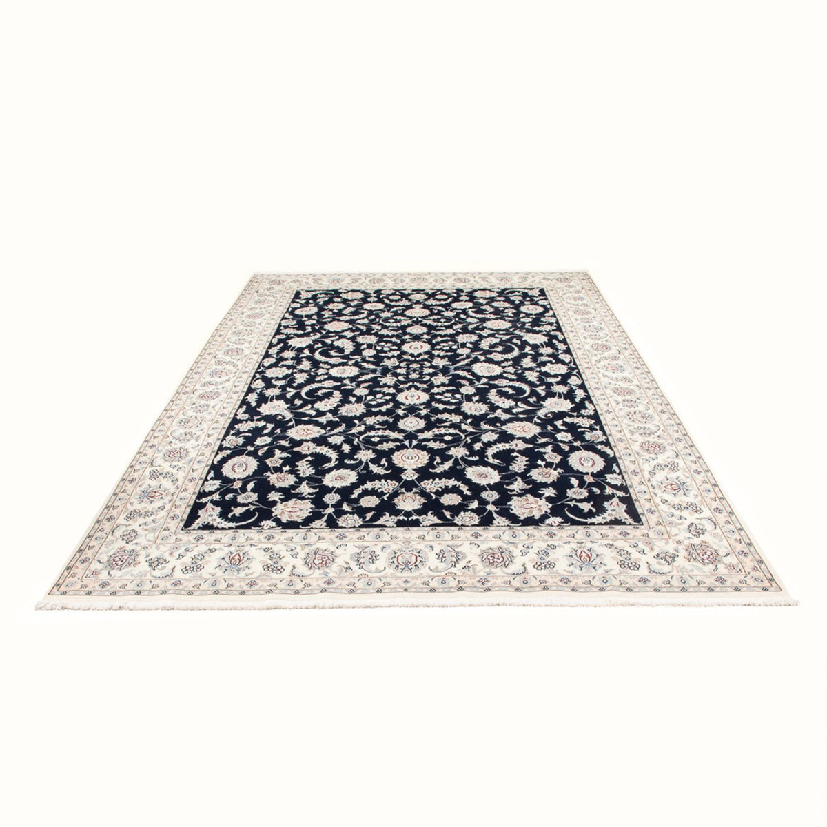Perser Rug - Nain - Premium - 294 x 197 cm - dark blue