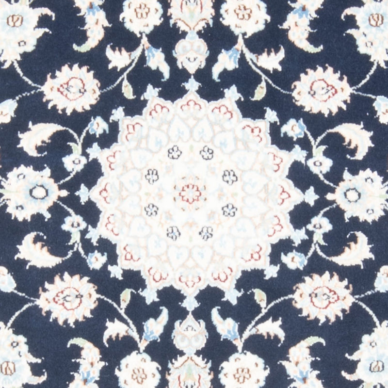 Runner Perser Rug - Nain - Royal - 204 x 81 cm - dark blue