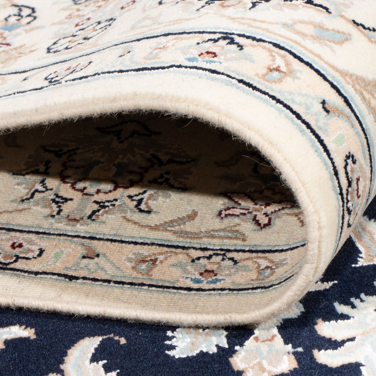 Perser Rug - Nain - Premium - 200 x 149 cm - dark blue