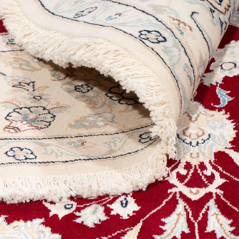 Perser Rug - Nain round  - 200 x 200 cm - red