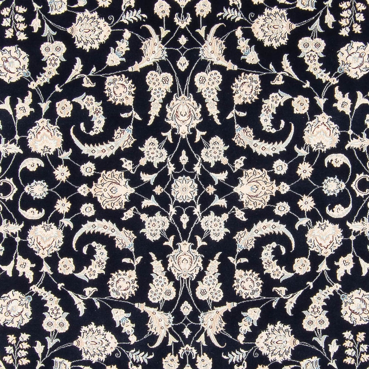 Perser Rug - Nain - 261 x 249 cm - dark blue