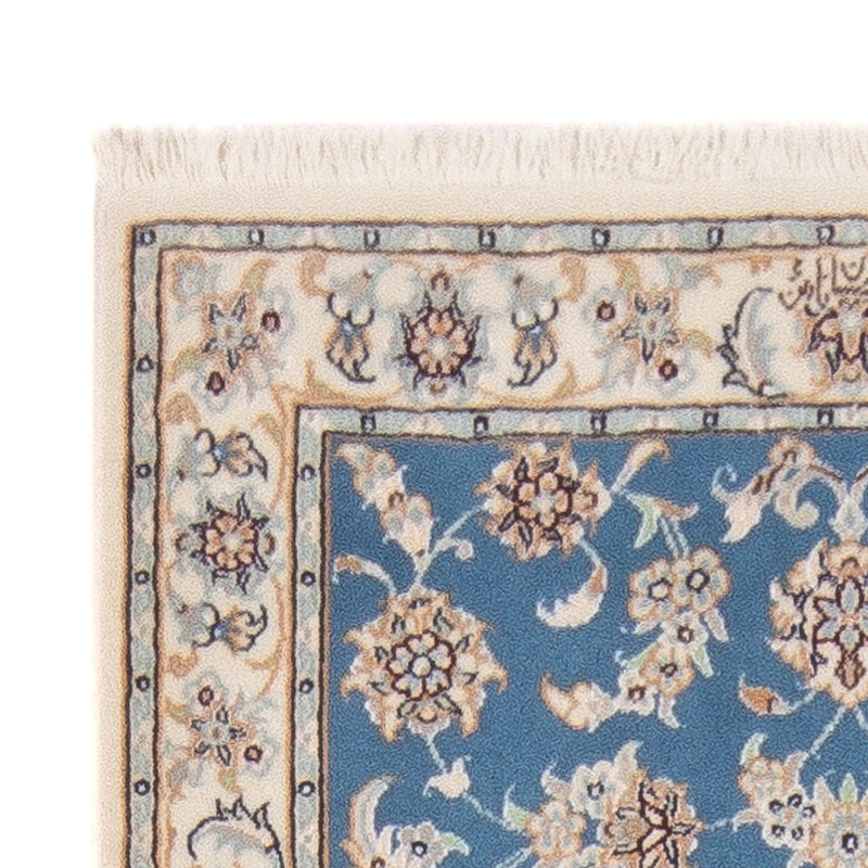 Runner Perser Rug - Nain - Premium - 245 x 82 cm - blue