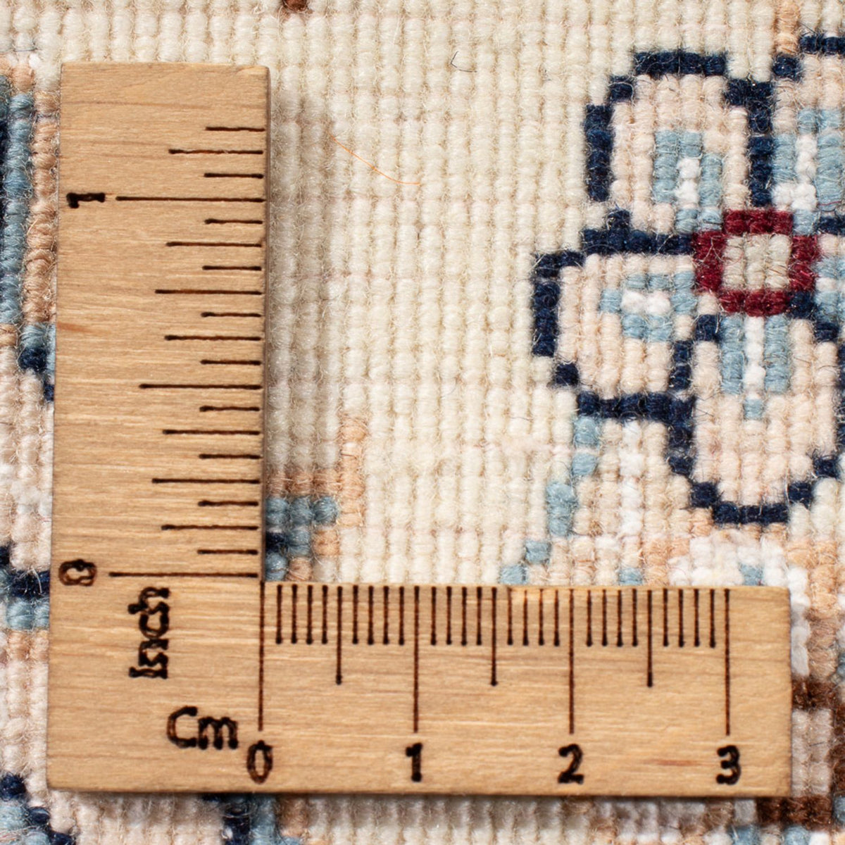 Perser Rug - Nain - Premium - 293 x 248 cm - light blue