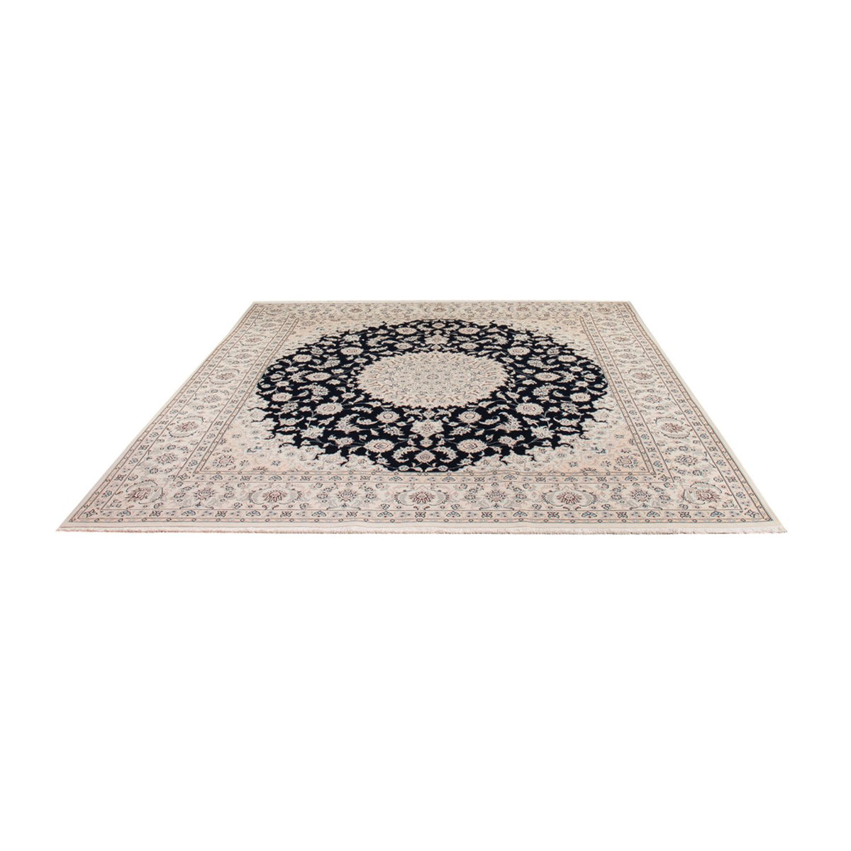 Perser Rug - Nain - 268 x 245 cm - dark blue