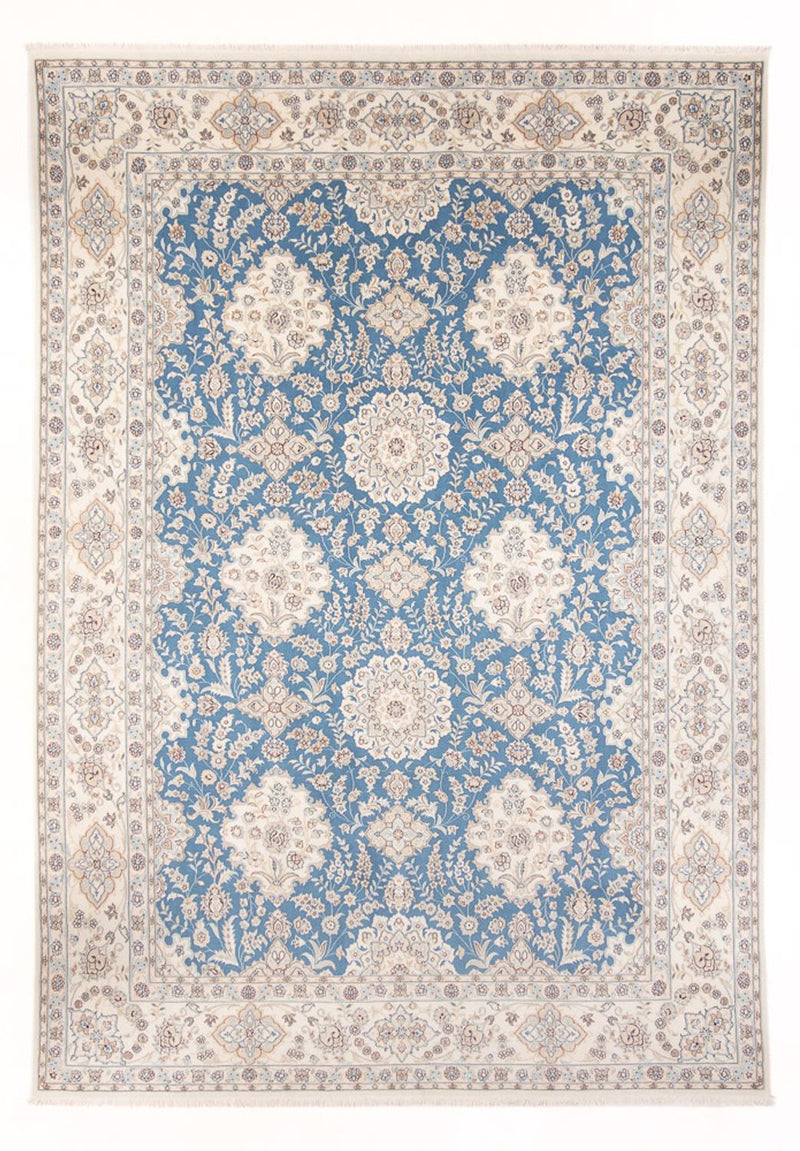 Perser Rug - Nain - Premium - 335 x 247 cm - light blue