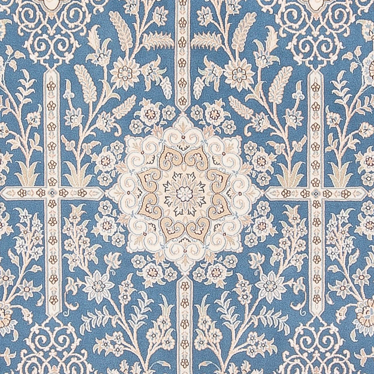 Perser Rug - Nain - Premium - 304 x 198 cm - light blue