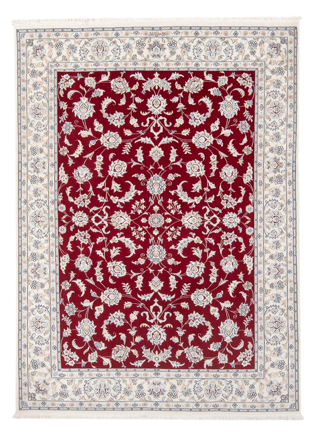 Perser Rug - Nain - Premium - 197 x 150 cm - red