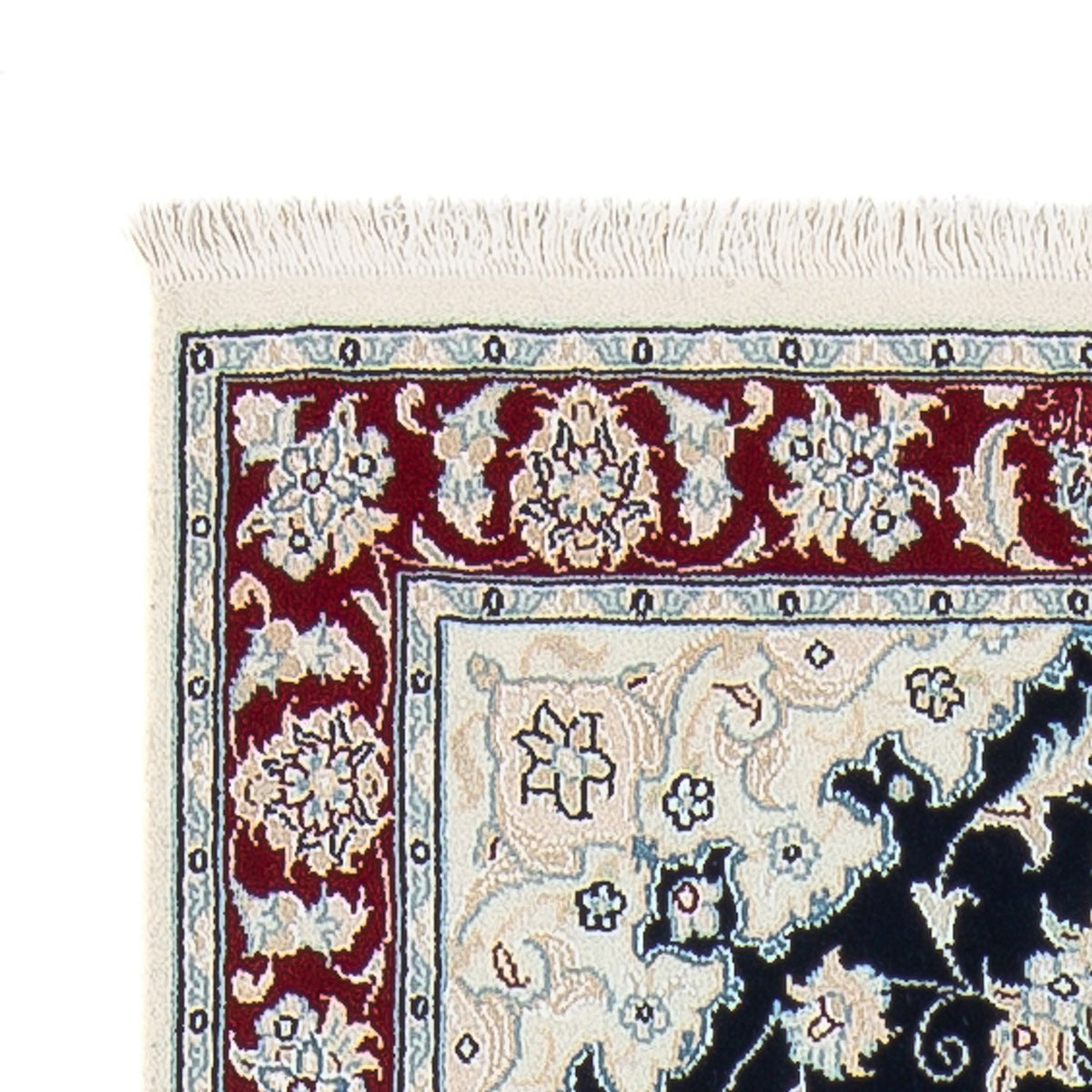 Runner Perser Rug - Nain - Premium - 259 x 80 cm - dark blue