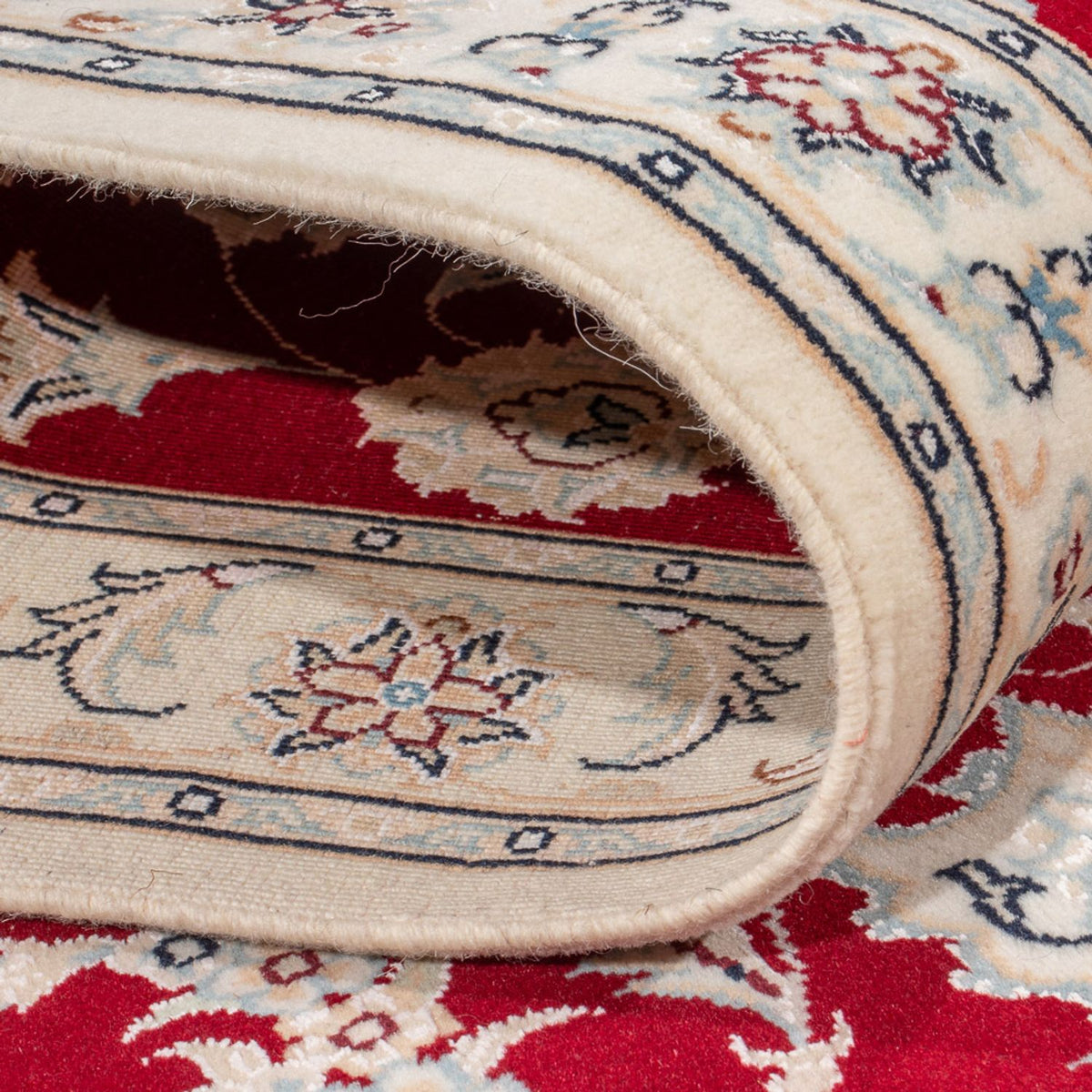 Runner Perser Rug - Nain - Premium - 248 x 81 cm - red