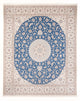 Perser Rug - Nain - Premium - 296 x 248 cm - light blue