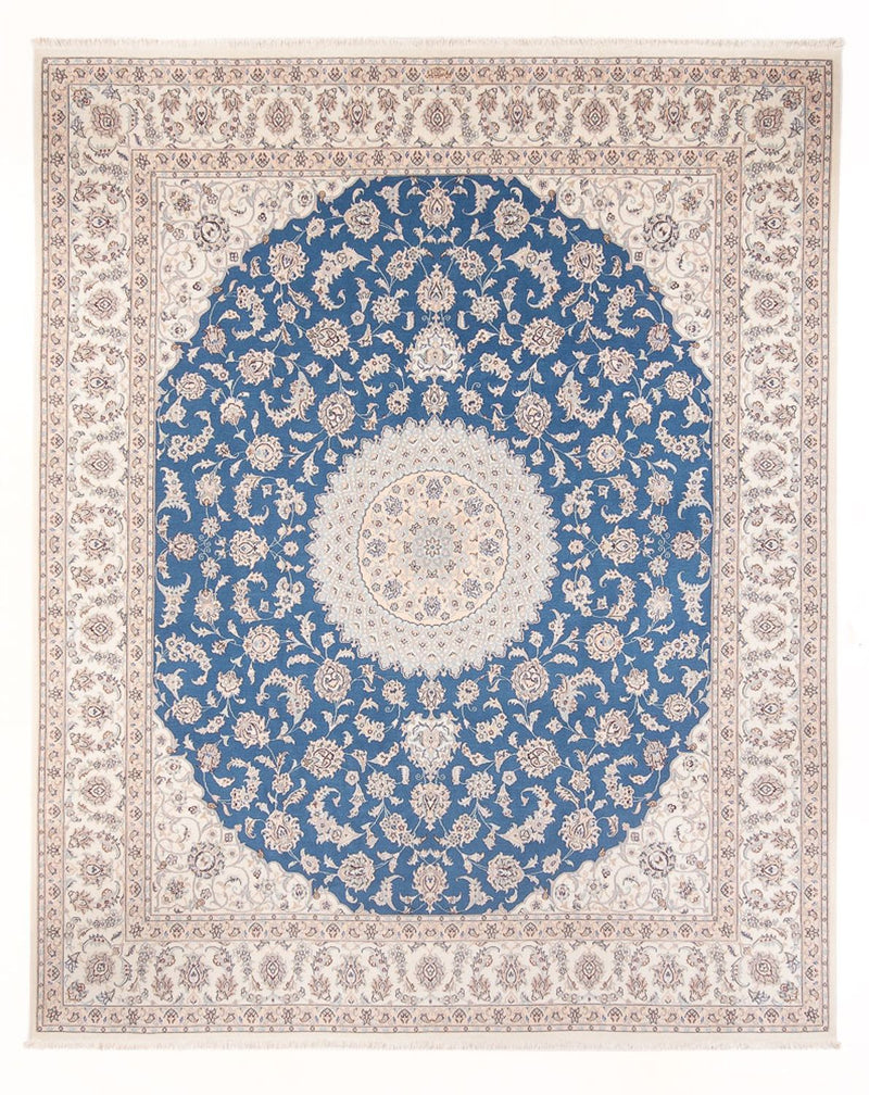 Perser Rug - Nain - Premium - 296 x 248 cm - light blue