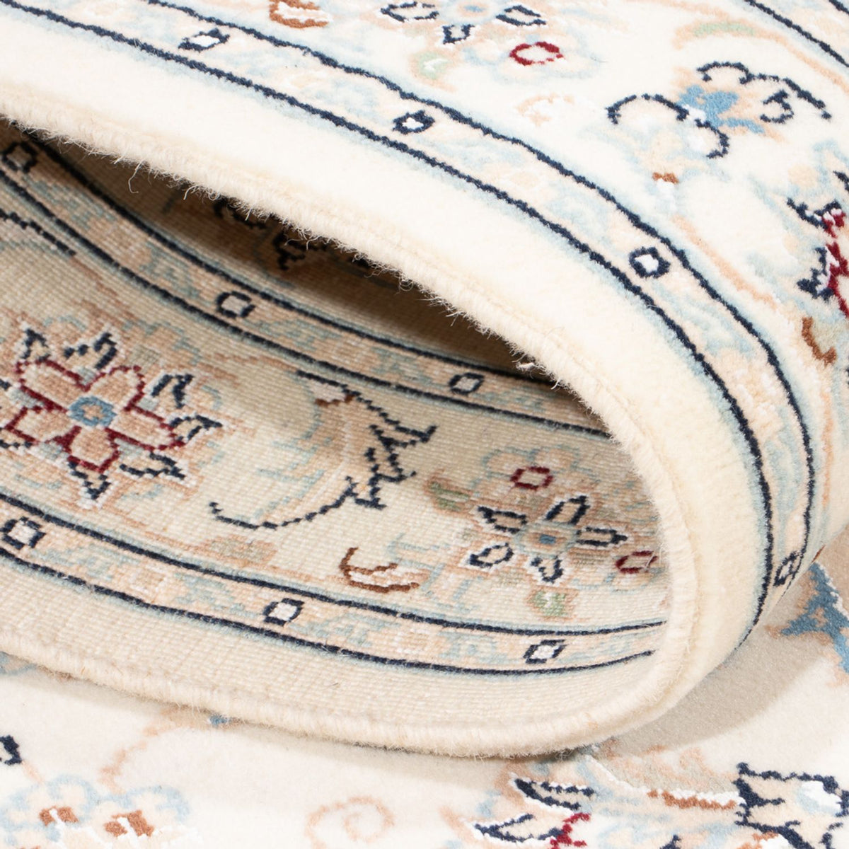 Runner Perser Rug - Nain - Premium - 253 x 82 cm - cream