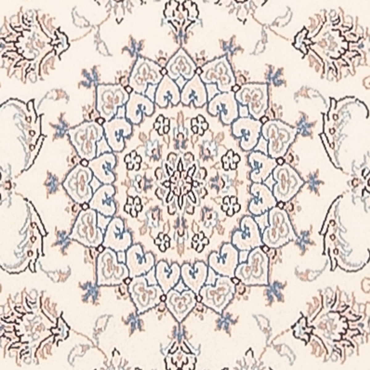 Runner Perser Rug - Nain - Premium - 252 x 82 cm - cream