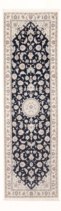 Runner Perser Rug - Nain - Premium - 245 x 80 cm - dark blue