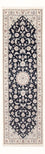 Runner Perser Rug - Nain - Premium - 245 x 80 cm - dark blue