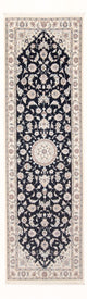 Runner Perser Rug - Nain - Premium - 245 x 80 cm - dark blue