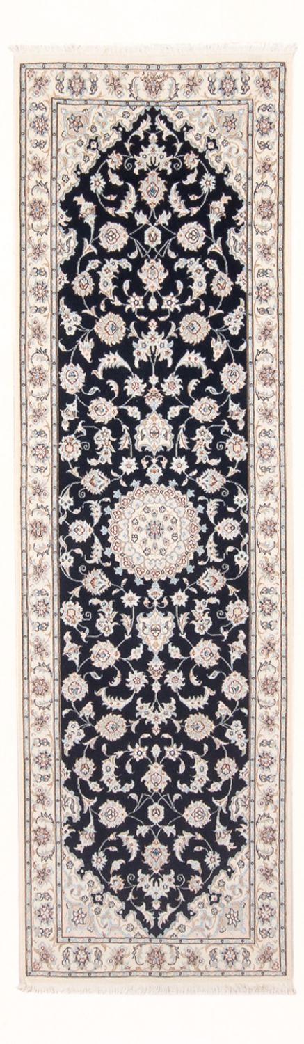 Runner Perser Rug - Nain - Premium - 245 x 80 cm - dark blue