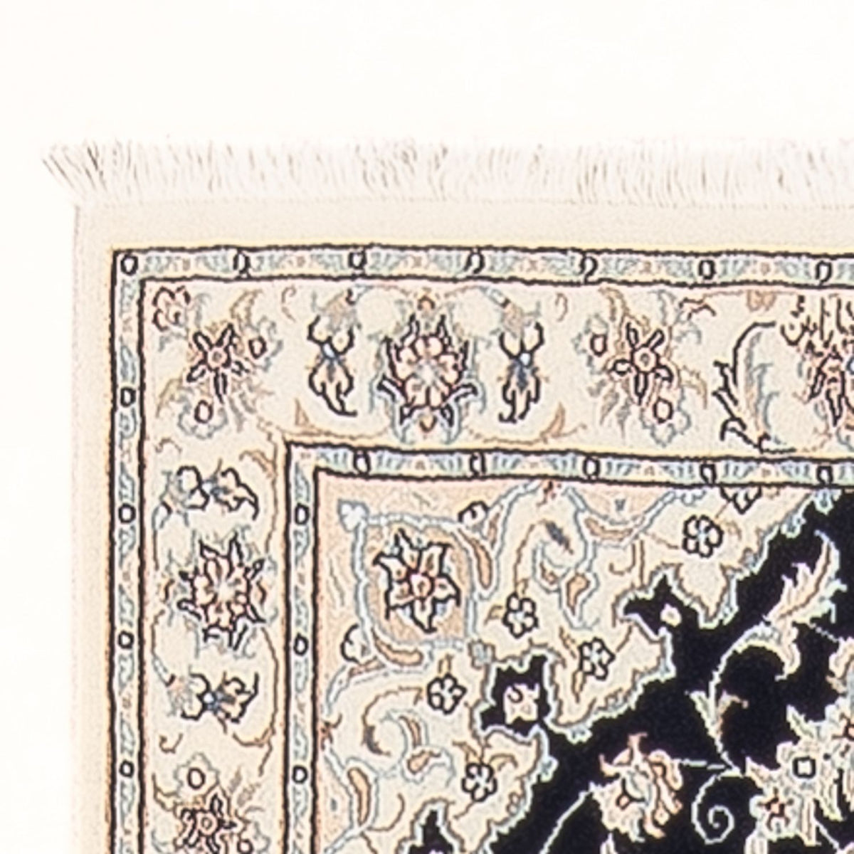 Runner Perser Rug - Nain - Premium - 245 x 80 cm - dark blue