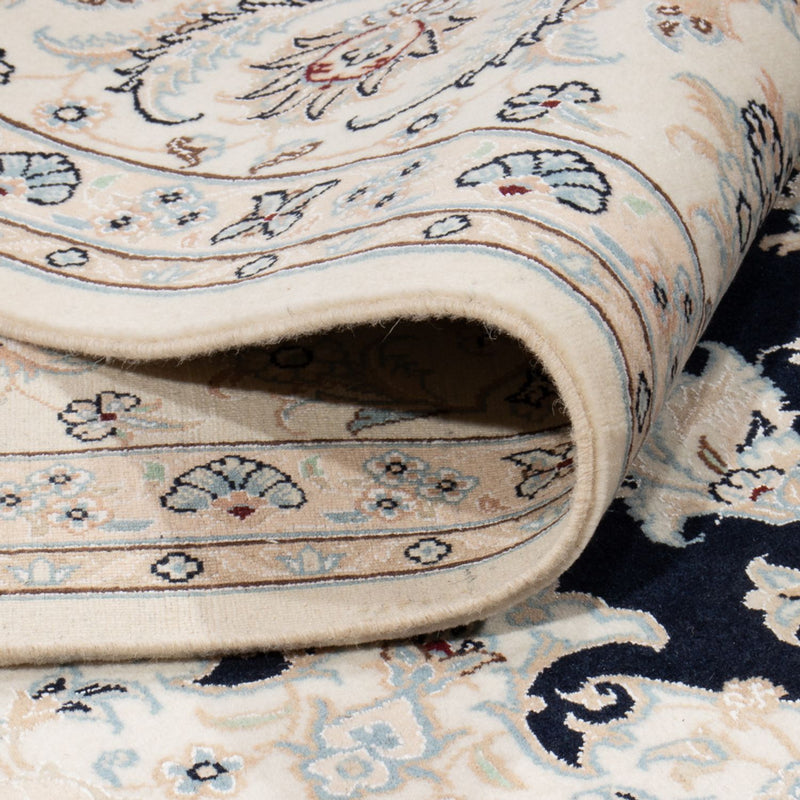 Perser Rug - Nain square  - 259 x 247 cm - dark blue