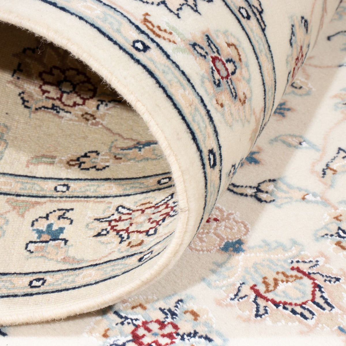 Runner Perser Rug - Nain - Royal - 210 x 80 cm - cream