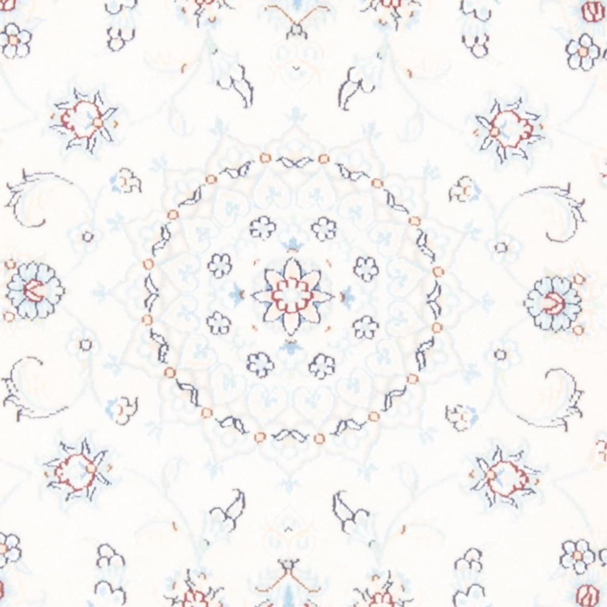 Runner Perser Rug - Nain - Royal - 197 x 82 cm - cream