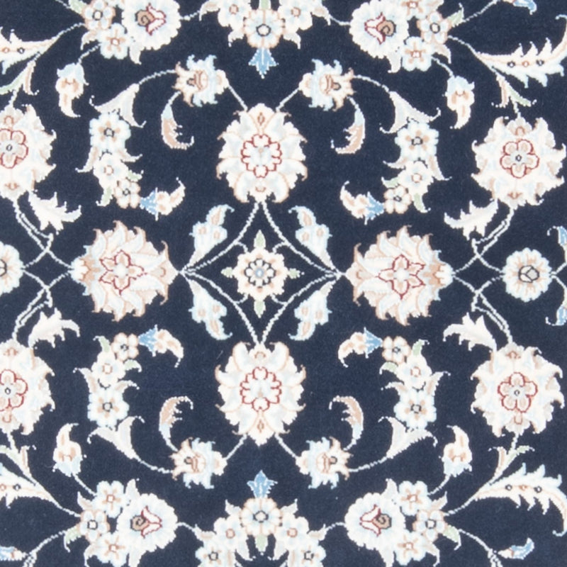 Runner Perser Rug - Nain - Royal - 203 x 79 cm - dark blue