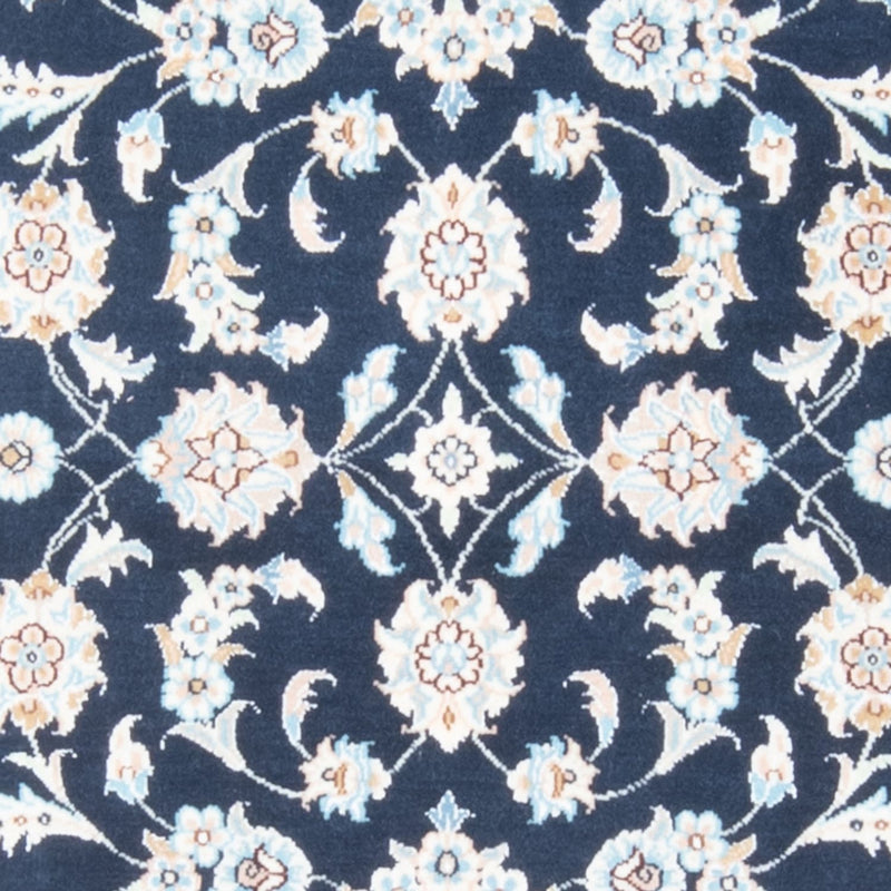 Runner Perser Rug - Nain - Royal - 205 x 78 cm - dark blue