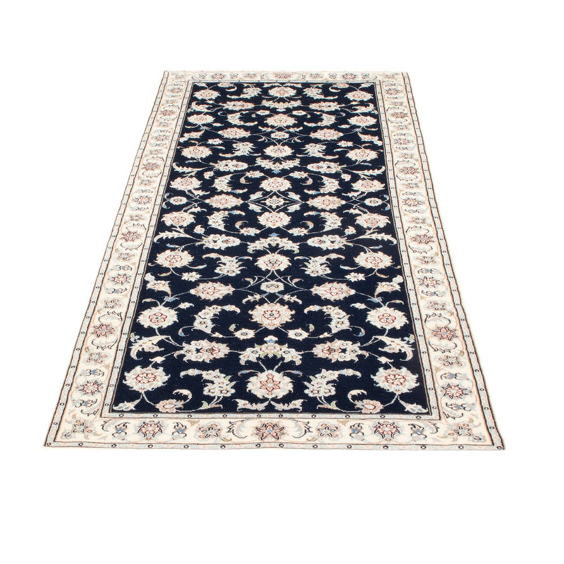 Runner Perser Rug - Nain - Royal - 205 x 78 cm - dark blue