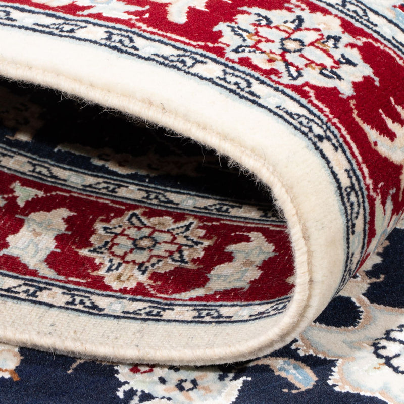 Runner Perser Rug - Nain - Royal - 196 x 79 cm - dark blue