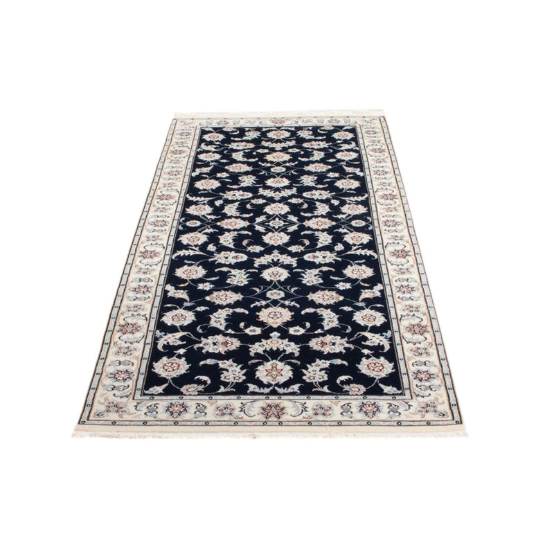 Runner Perser Rug - Nain - Royal - 202 x 78 cm - dark blue