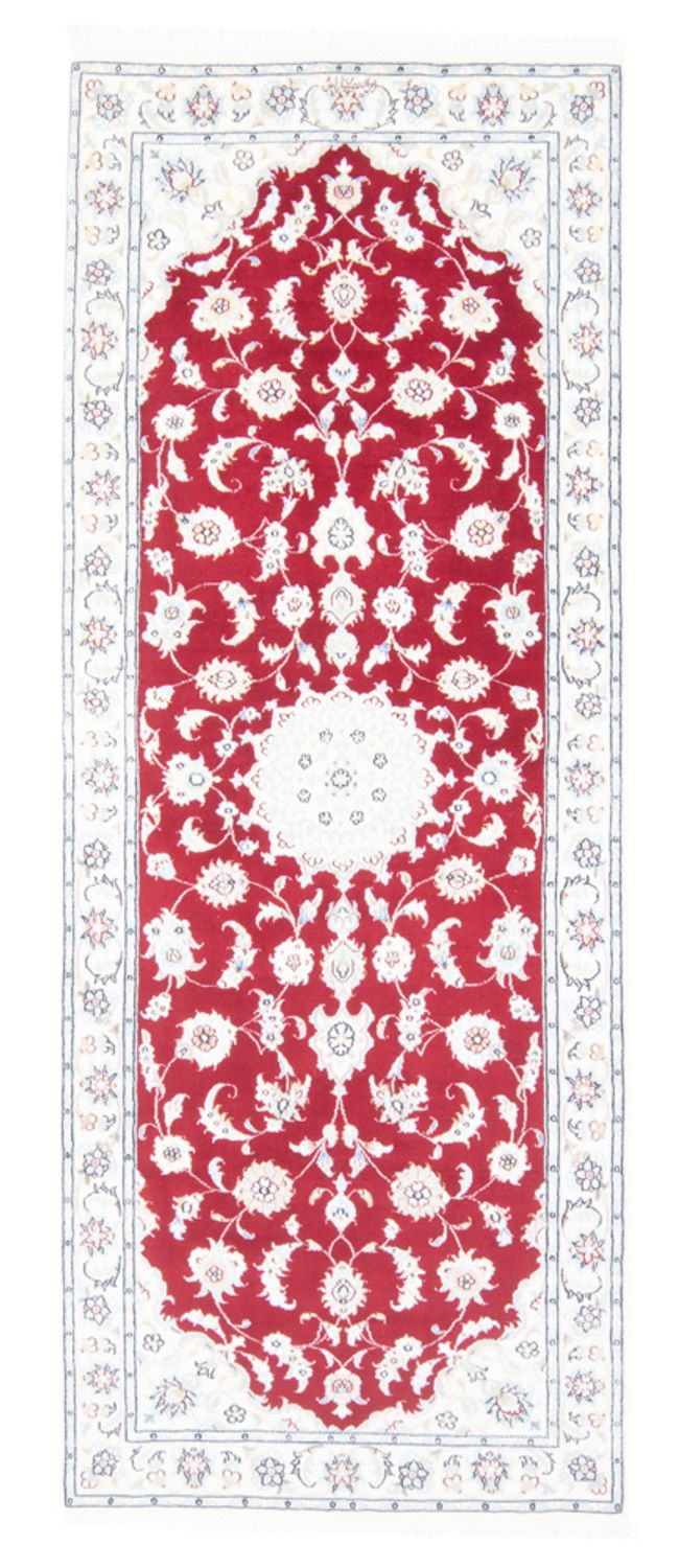 Runner Perser Rug - Nain - Royal - 204 x 81 cm - red