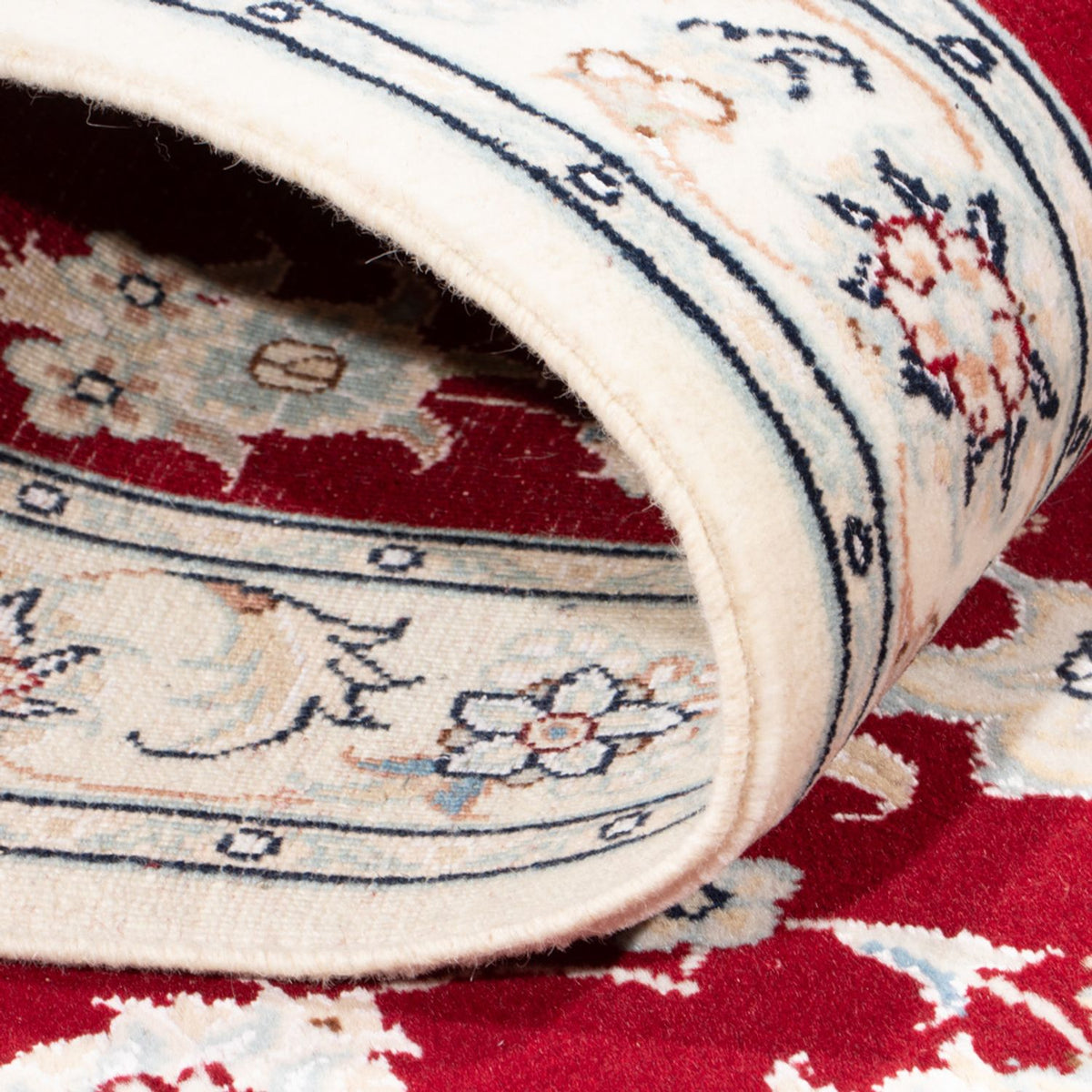 Runner Perser Rug - Nain - Royal - 204 x 81 cm - red