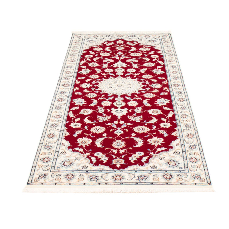 Runner Perser Rug - Nain - Royal - 206 x 80 cm - red
