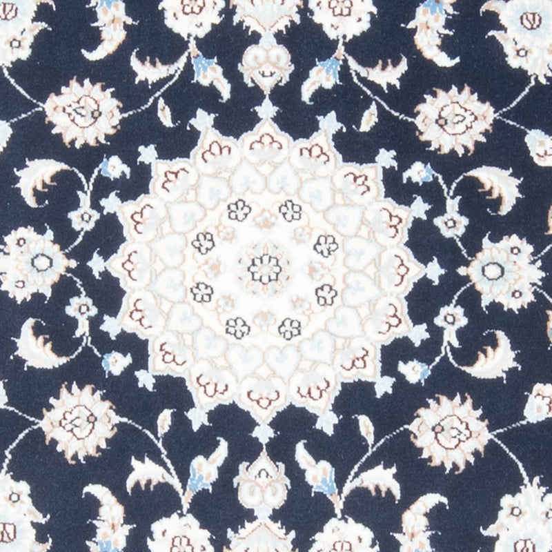 Runner Perser Rug - Nain - Royal - 200 x 81 cm - dark blue