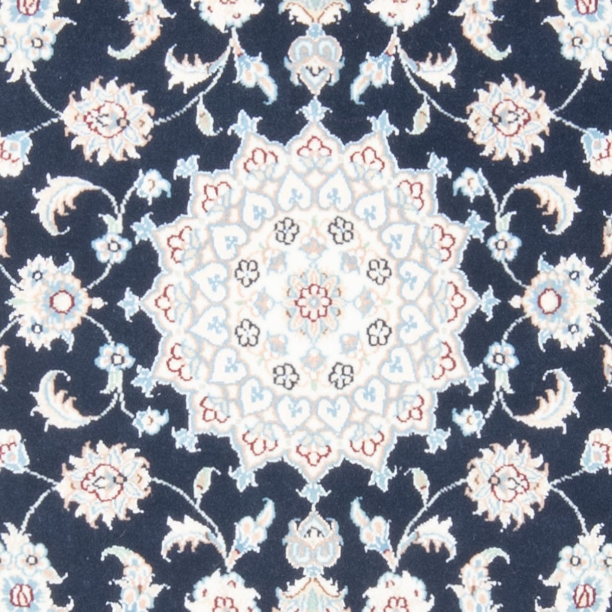 Runner Perser Rug - Nain - Royal - 201 x 78 cm - dark blue